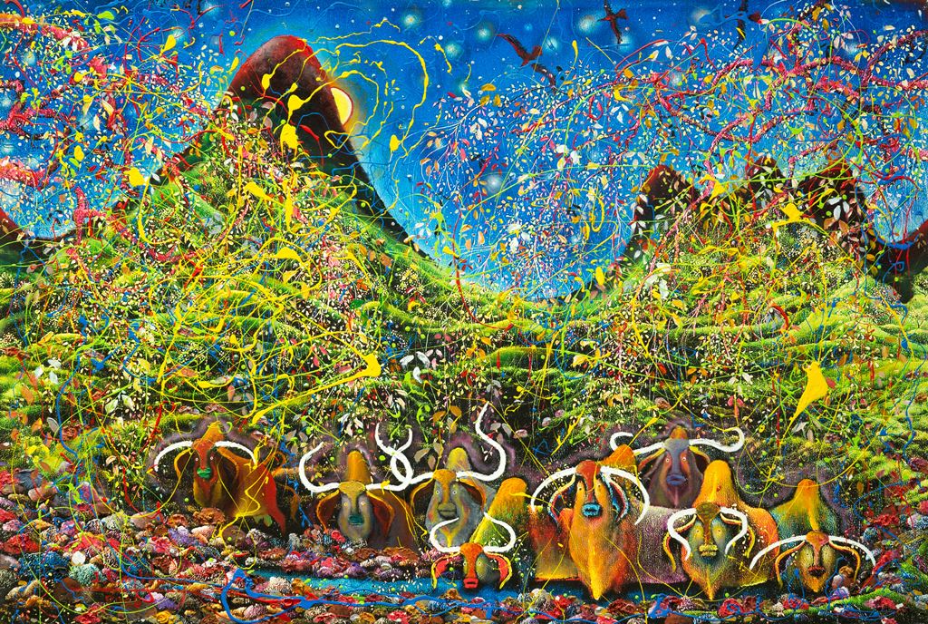 peinture-costaricienne-isidro-con-wong-sensorial-sunsets