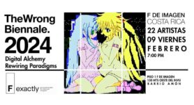La Wrong Biennale llega a Costa Rica con 23 artistas de 12 nacionalidades que mezclan el arte visual con la inteligencia artificial.