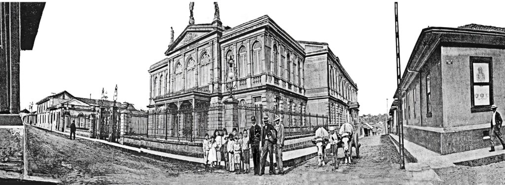 Construcción del Teatro Nacional