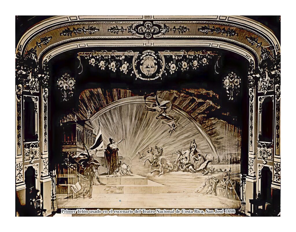 Construcción del Teatro Nacional