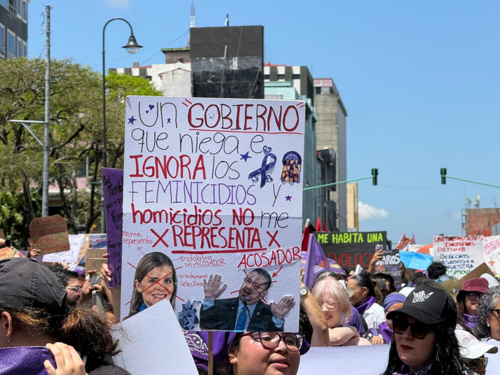 8 de marzo en Costa Rica: marchas y reflexiones por los derechos de las mujeres